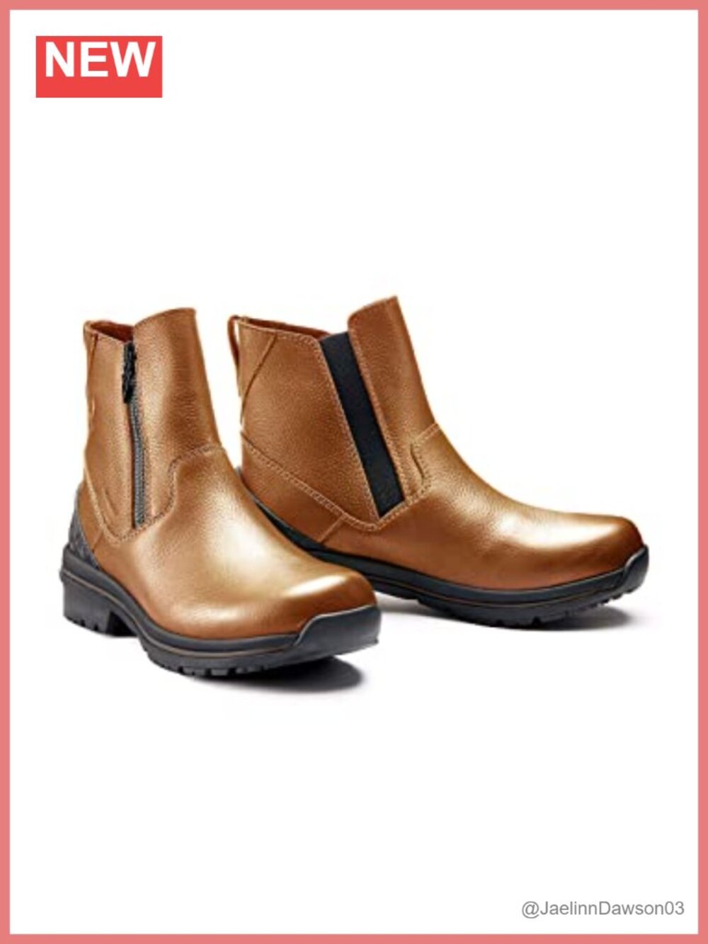 Waterproof Leather Barn Boot Ankle Equestrian Work Boot